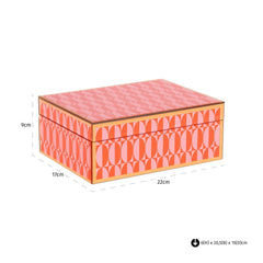 Opbergdoos Abba pink large - Richmond Interiors