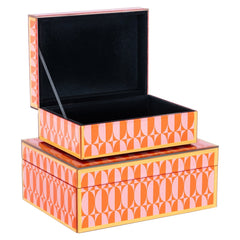 Opbergdoos Abba pink large - Richmond Interiors
