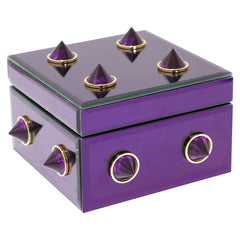 Storage box Jelia purple (Purple) - Richmond Interiors