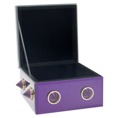 Storage box Jelia purple (Purple) - Richmond Interiors