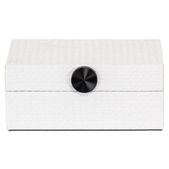 Opbergdoos Myrth white small - Richmond Interiors