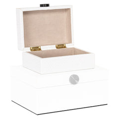 Opbergdoos Myrth white small - Richmond Interiors