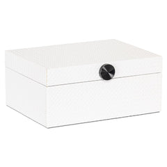 Opbergdoos Myrth white large - Richmond Interiors