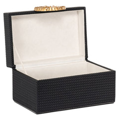 Opbergdoos Amal black/gold small - Richmond Interiors