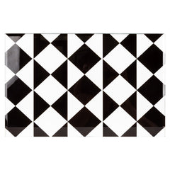 Opbergdoos Silas black/white large - Richmond Interiors
