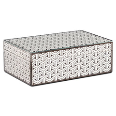 Storage box Feliz black/white large - Richmond Interiors