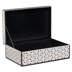Storage box Feliz black/white large - Richmond Interiors