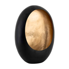 Kandelaar Roann zwart goud medium (Black) - Richmond Interiors