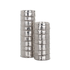 Candle holder Linde small (Silver) - Richmond Interiors