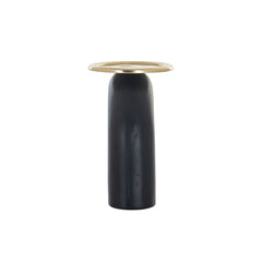 Candle holder Femke big (Black/gold) - Richmond Interiors