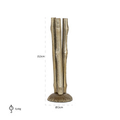 Candle holder Olly small (Brushed Gold) - Richmond Interiors