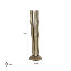 Candle holder Olly big (Brushed Gold) - Richmond Interiors