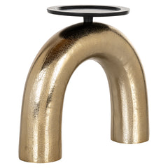 Candle holder Jadey big (Black/gold) - Richmond Interiors