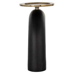 Candle holder Livi big (Black/gold) - Richmond Interiors