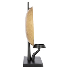 Candle holder Chayra (Black/gold) - Richmond Interiors