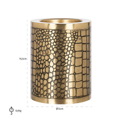 Candle holder ELyn small (Gold) - Richmond Interiors