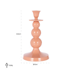 Candle holder Ryan pink (Pink) - Richmond Interiors