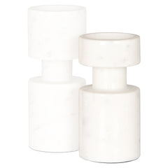 Candle holder Melle small (White) - Richmond Interiors