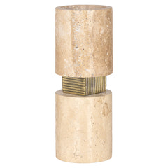 Candle holder Boaz big (Beige) - Richmond Interiors