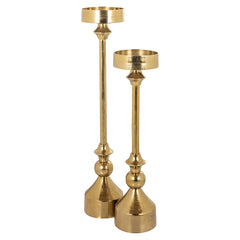 Candle holder Presley big (Gold) - Richmond Interiors