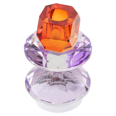 Candle holder Yalena purple small - Richmond Interiors