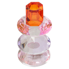 Candle holder Yalena pink large - Richmond Interiors