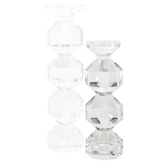 Kandelaar Safia clear transparent small - Richmond Interiors