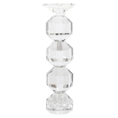 Candle holder Safia clear transparent large - Richmond Interiors