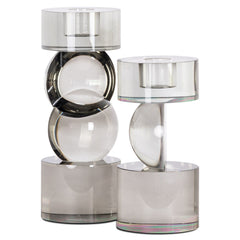 Candle holder Jennyl grey small - Richmond Interiors