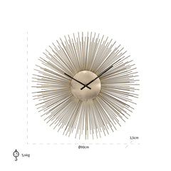 Clock Chasin (Gold) - Richmond Interiors