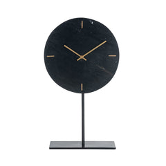 Clock Brett on standard black (Black) - Richmond Interiors