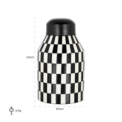 Jar Malou small (Black/white) - Richmond Interiors