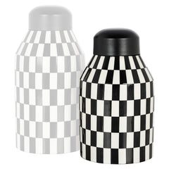 Jar Malou small (Black/white) - Richmond Interiors