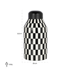 Jar Malou big (Black/white) - Richmond Interiors