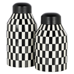 Jar Malou big (Black/white) - Richmond Interiors