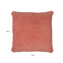 Pillow Teddy Pink 50x50 (Pink) - Richmond Interiors