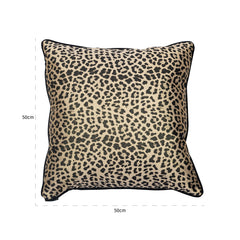 Pillow Jess 50x50 (Donna-21185-Ollie 8019 Chocolat) - Richmond Interiors