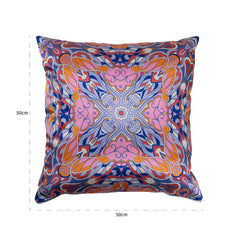 Cushion Melany 50x50 (Monaco DSN 23033 Mehndi - 4003 Lila) - Richmond Interiors