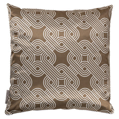 Cushion Marsha 50x50 (Monaco 23050 Chained Quadrant 75 - 8006 Sand) - Richmond Interiors