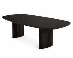 Key eettafel Deens ovaal 240x110 Eiken Grizzly showroommodel - Abitare Collection