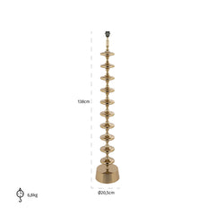 Vloerlamp Jane goud (Gold) - Richmond Interiors