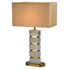 Table lamp Lenore incl. lampshade (Gold) - Richmond Interiors