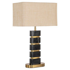 Tischlampe Levina black/gold  - Richmond Interiors