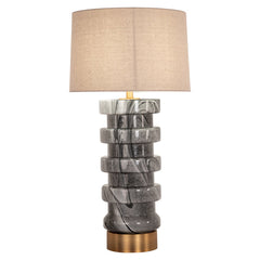 Tischlampe Jaylee black/white - Richmond Interiors