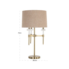 Tafellamp Josie brushed gold - Richmond Interiors