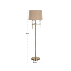 Stehlampe Josie brushed gold - Richmond Interiors