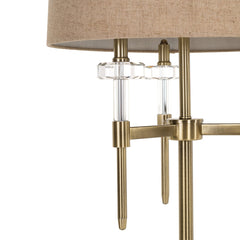 Stehlampe Josie brushed gold - Richmond Interiors