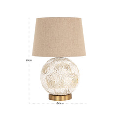 Tafellamp Jamie white - Richmond Interiors
