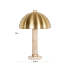 Tafellamp Jara brushed gold - Richmond Interiors