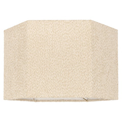 Lampshade Miley sand bouclé hexagon medium - Richmond Interiors